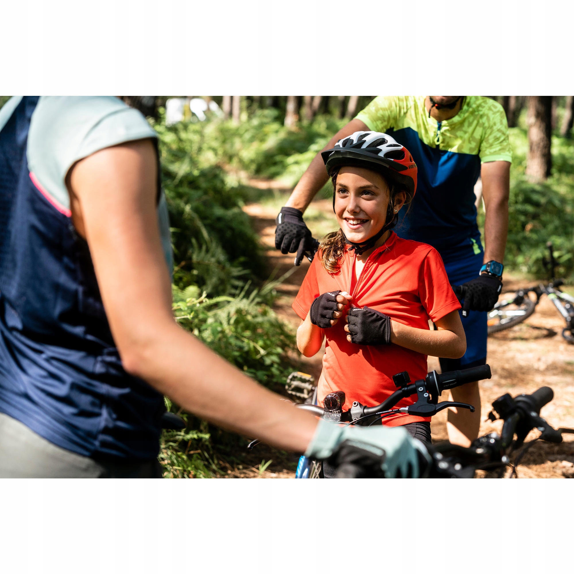 Rękawiczki rowerowe dla dzieci na Rower Rękawice MTB Dziecięce Rowery 8 lat Model Dziecięce