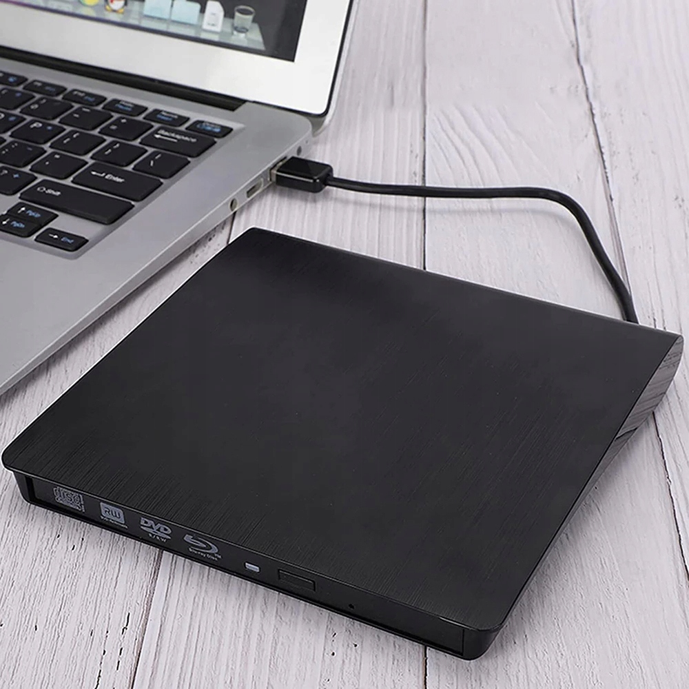 NAPĘD CD-R/DVD-ROM/RW ZEWNĘTRZNY USB 3.0 NAGRYWARKA PRZENOŚNY ODTWARZACZ Interfejs USB 3.0