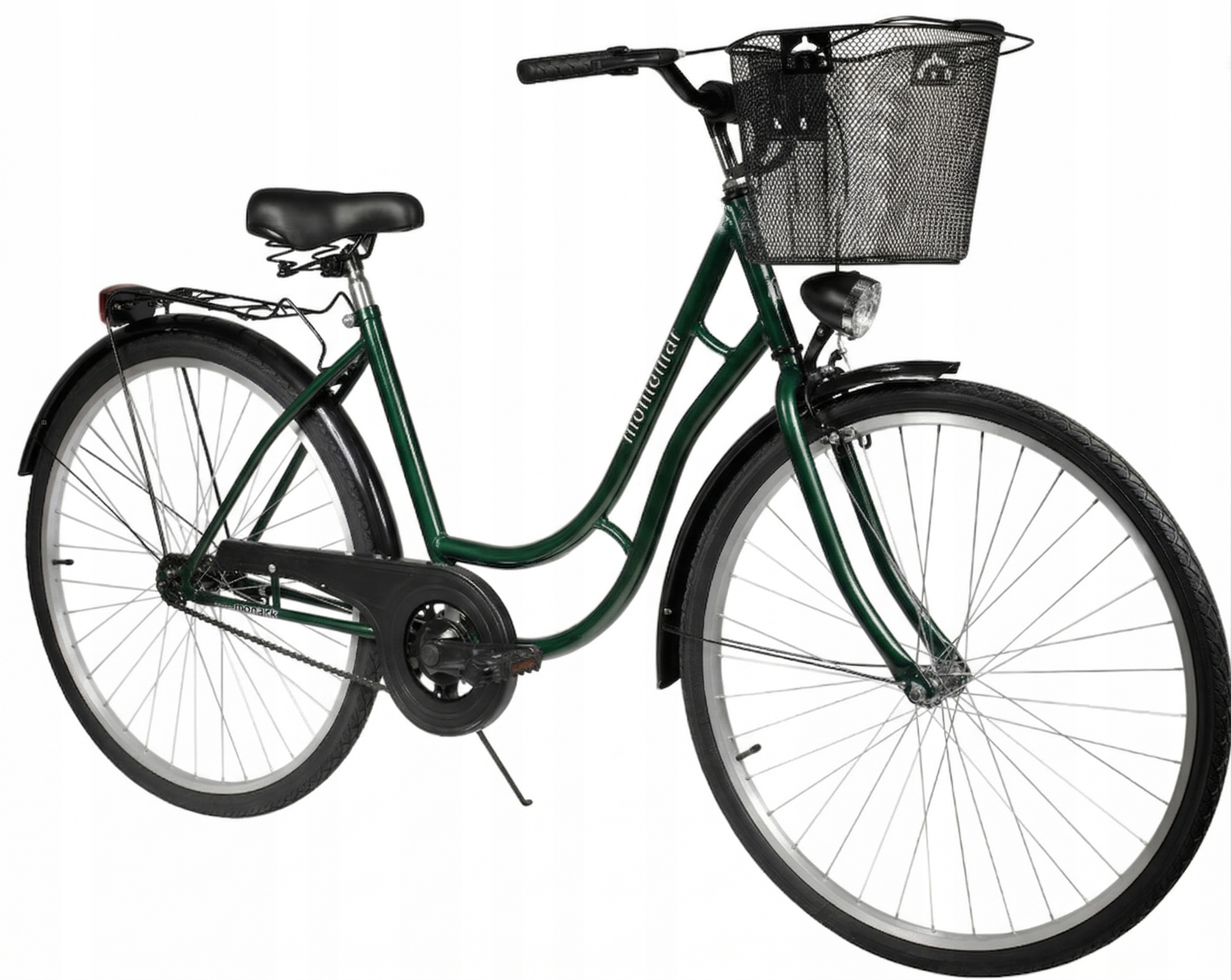 Rower Retro Damski Damka Męski Miejski Montemar 28 Zielony Polski producent