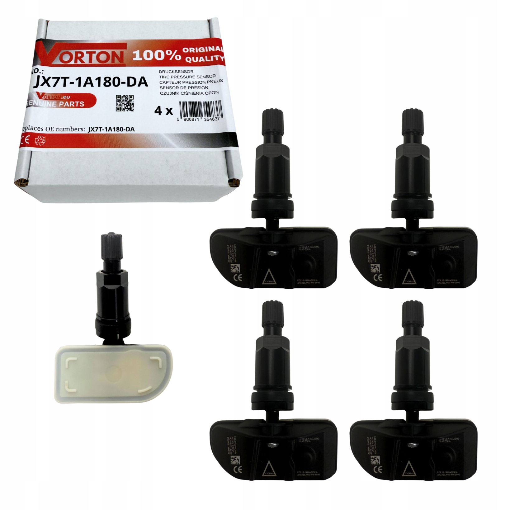 Snímače Tlaku Vzduchu V Pneumatikách Tpms Kuga Puma Mk 2 Ford Explorer