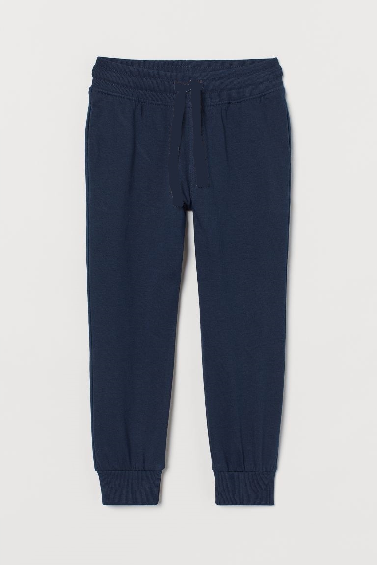 

Nowe H&m spodnie dresowe cienkie granatowe 140