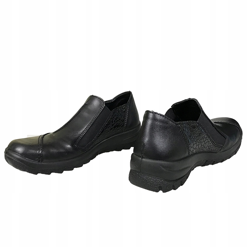 Rieker L7178-00 czarny półbuty TEX R.37 Rozmiar 38