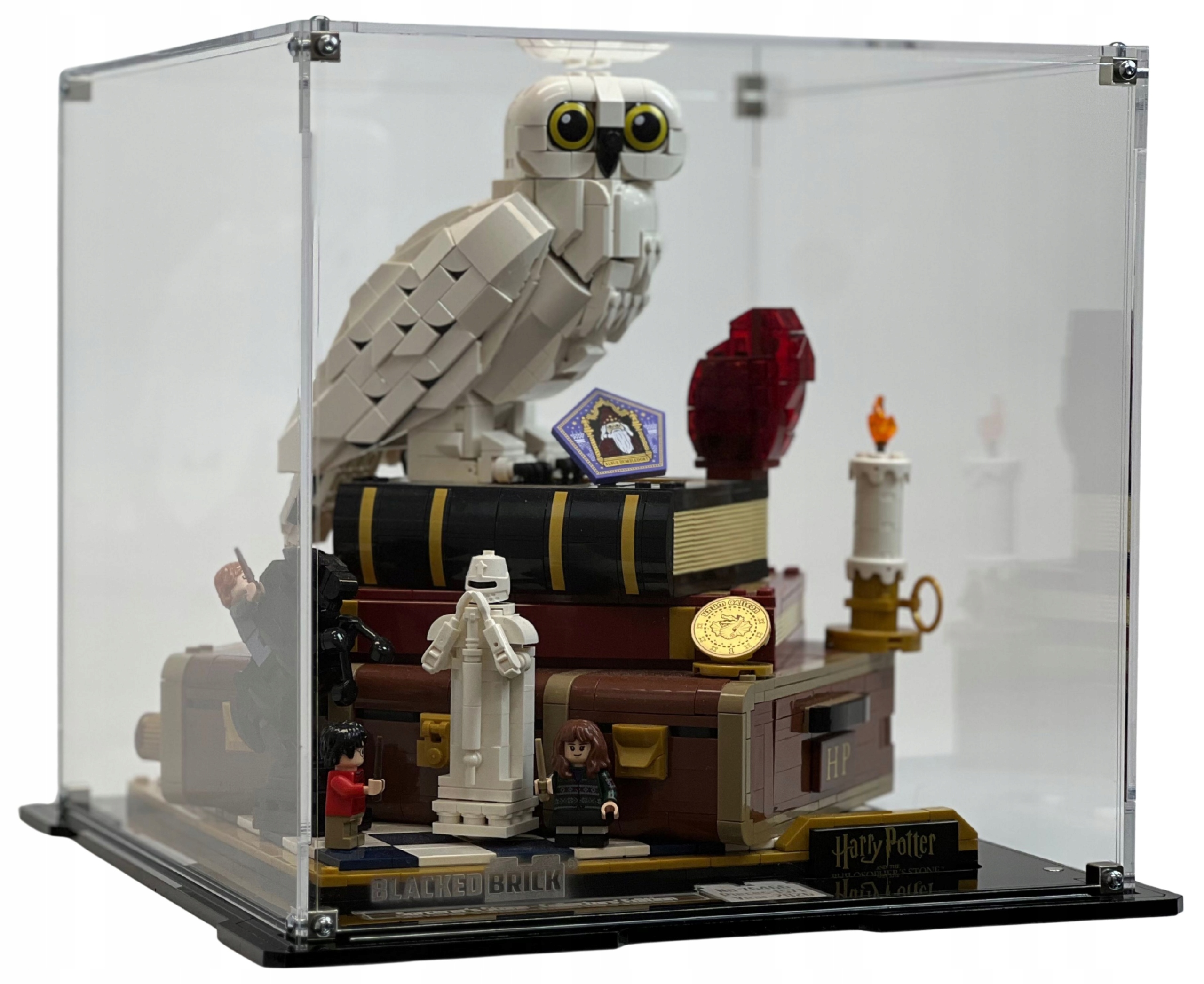 Vitrína Blacked Brick pre Lego 76466 Harry Potter Filozofický kameň