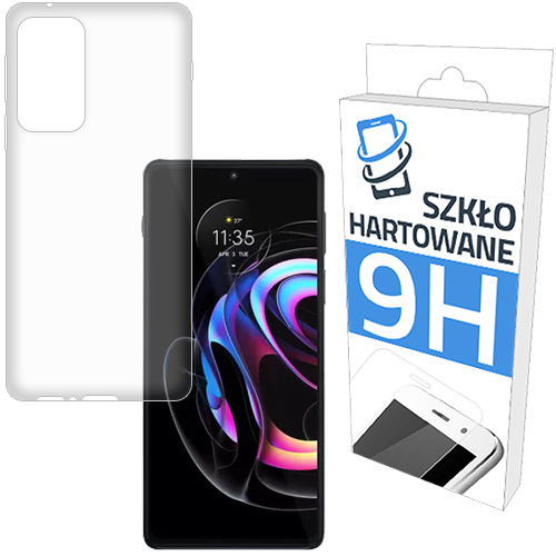 

Etui Slim+szkło Hartowane do Realme 9I Plecki Case