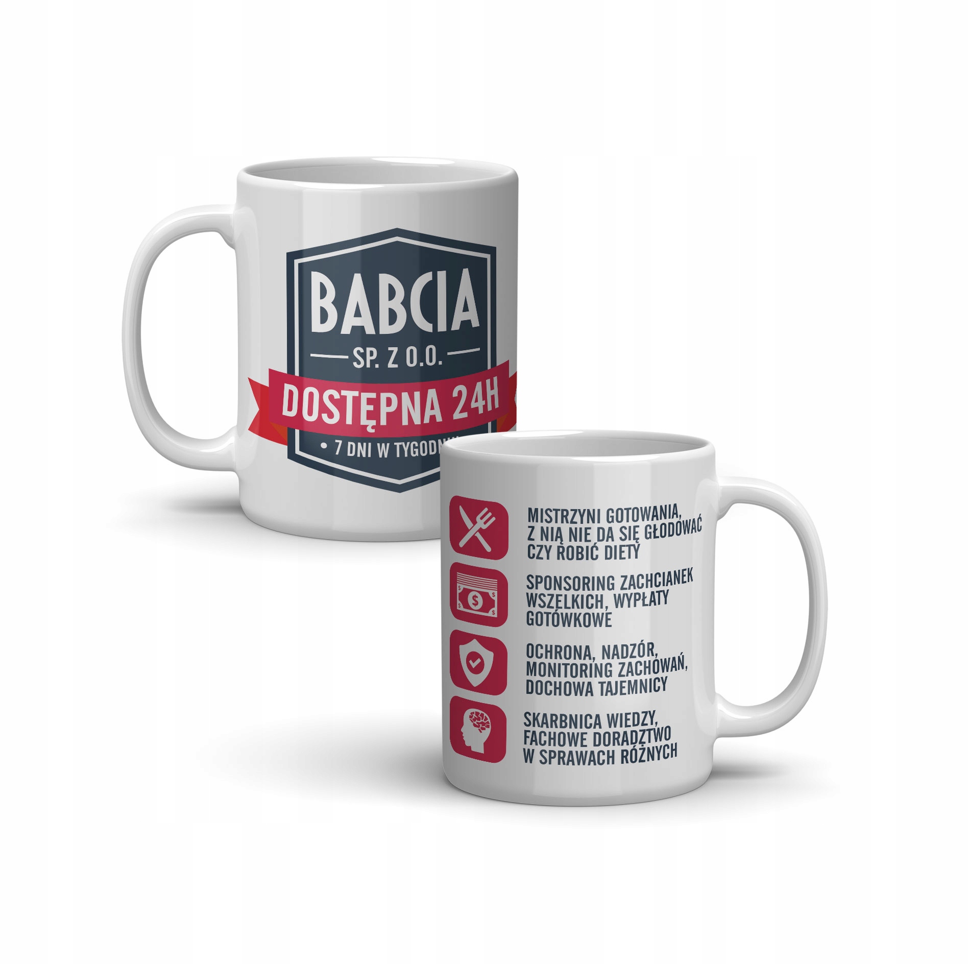 

Kubek Prezent Dzień Babci i Dziadka. Foto + imię