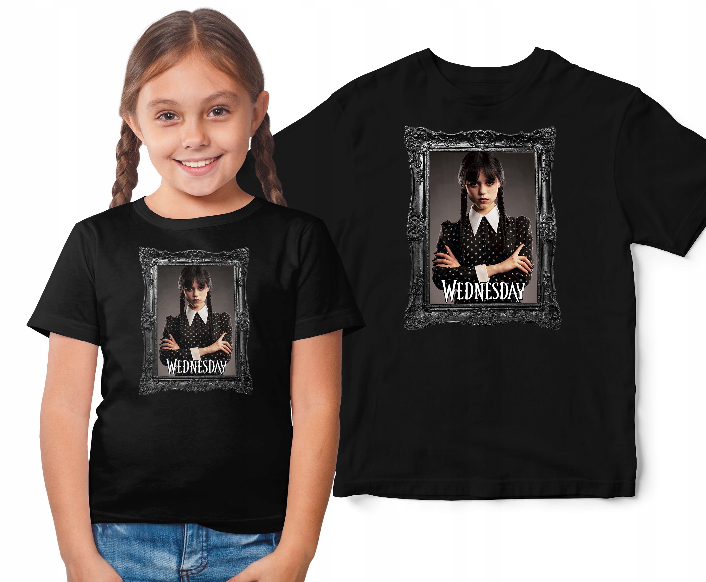 

Koszulka dziecięca Wednesday Addams zdjęcie 128
