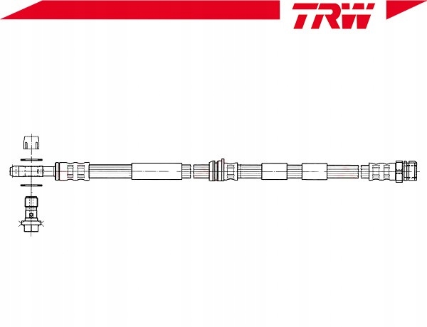 тормозной шланг . Audi A3 seat LEON TOLEDO