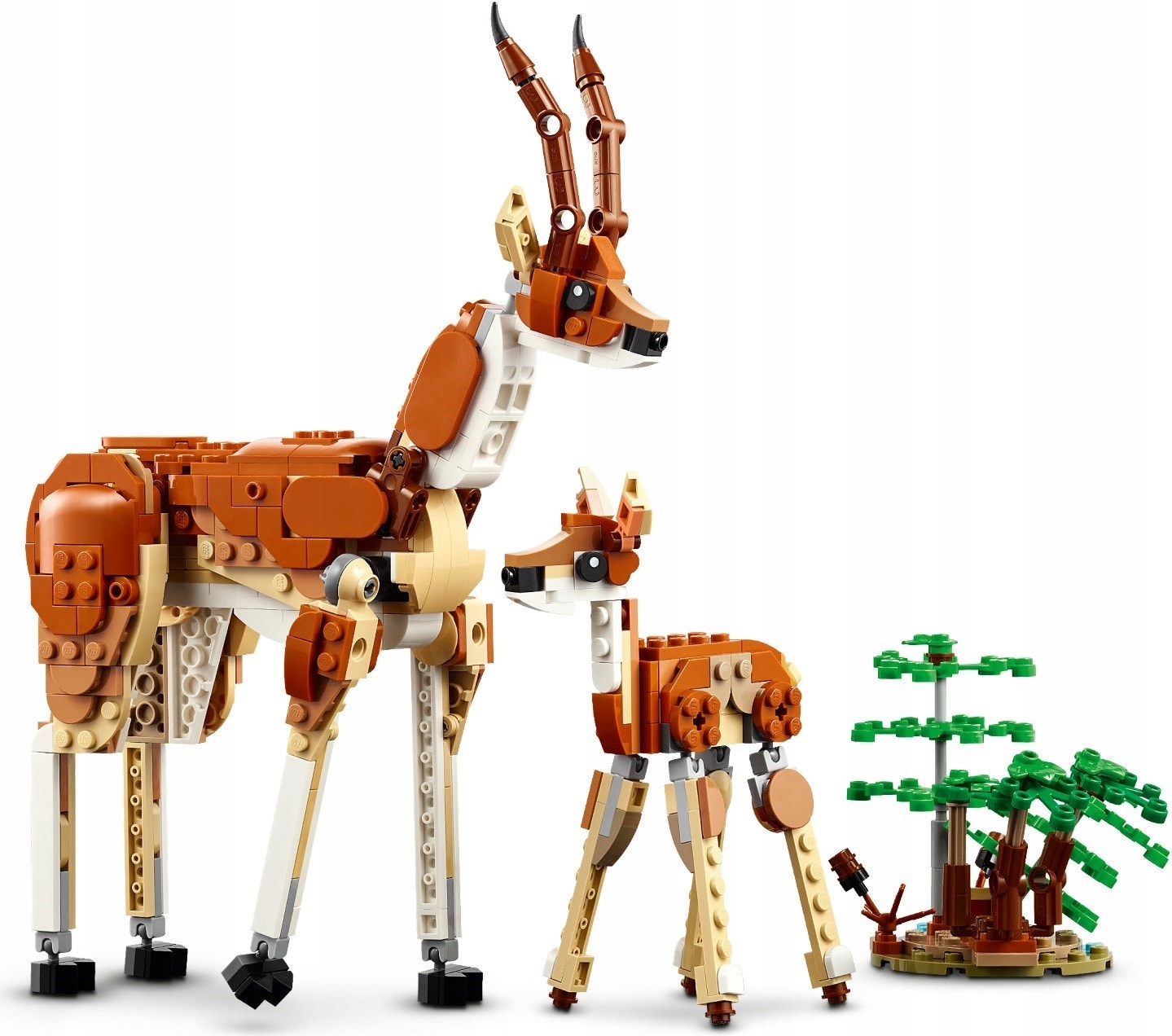 LEGO 31150 CREATOR 3W1 DZIKIE ZWIERZĘTA Z SAFARI Wiek dziecka 9 lat +