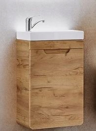 Szafka wisząca Aruba dąb pod umywalkę 40 na 22 cm Marka Comad