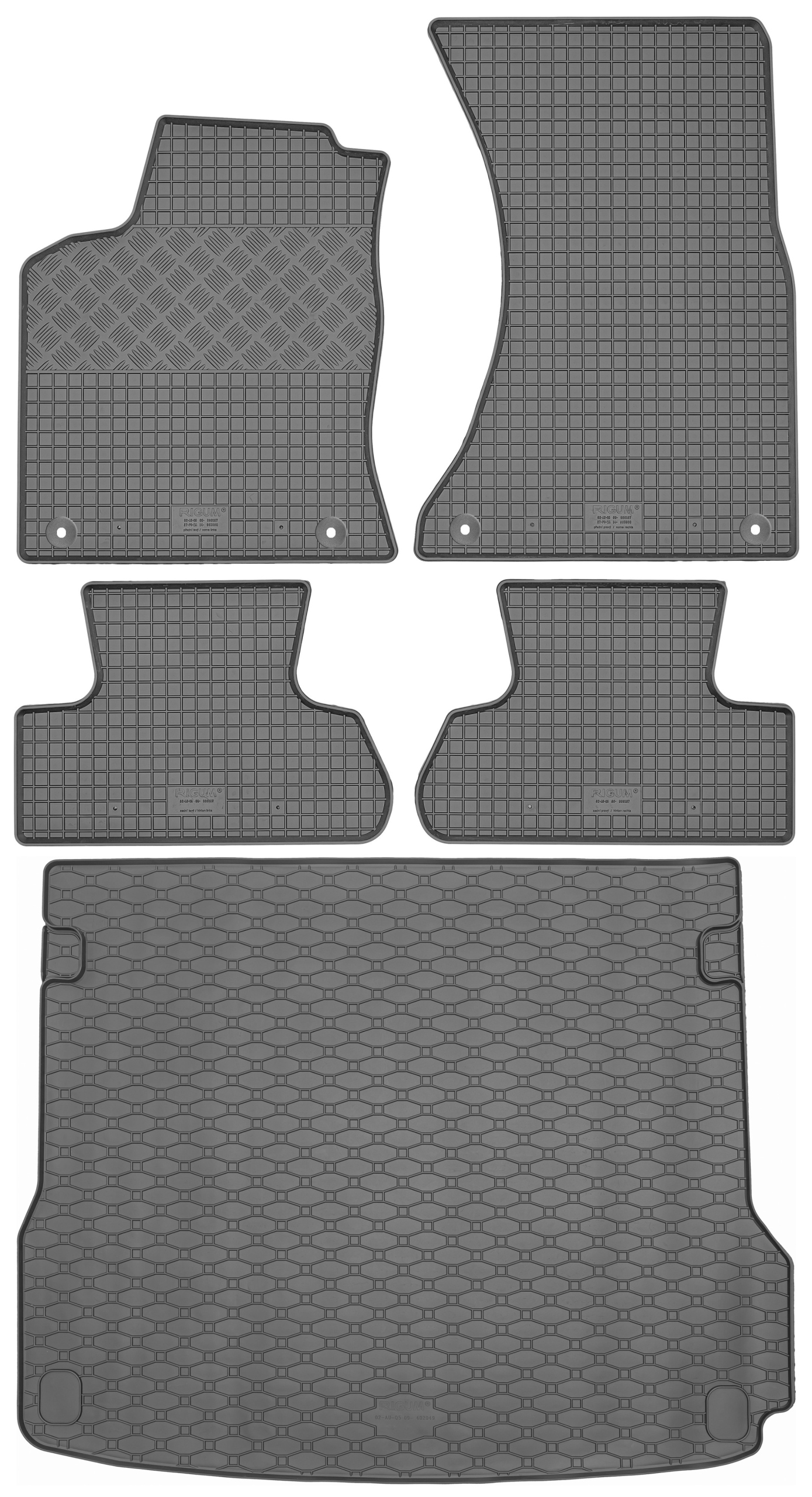 Audi Q5 I Suv 2008-2016 Matrac batožinového priestoru koberčeky