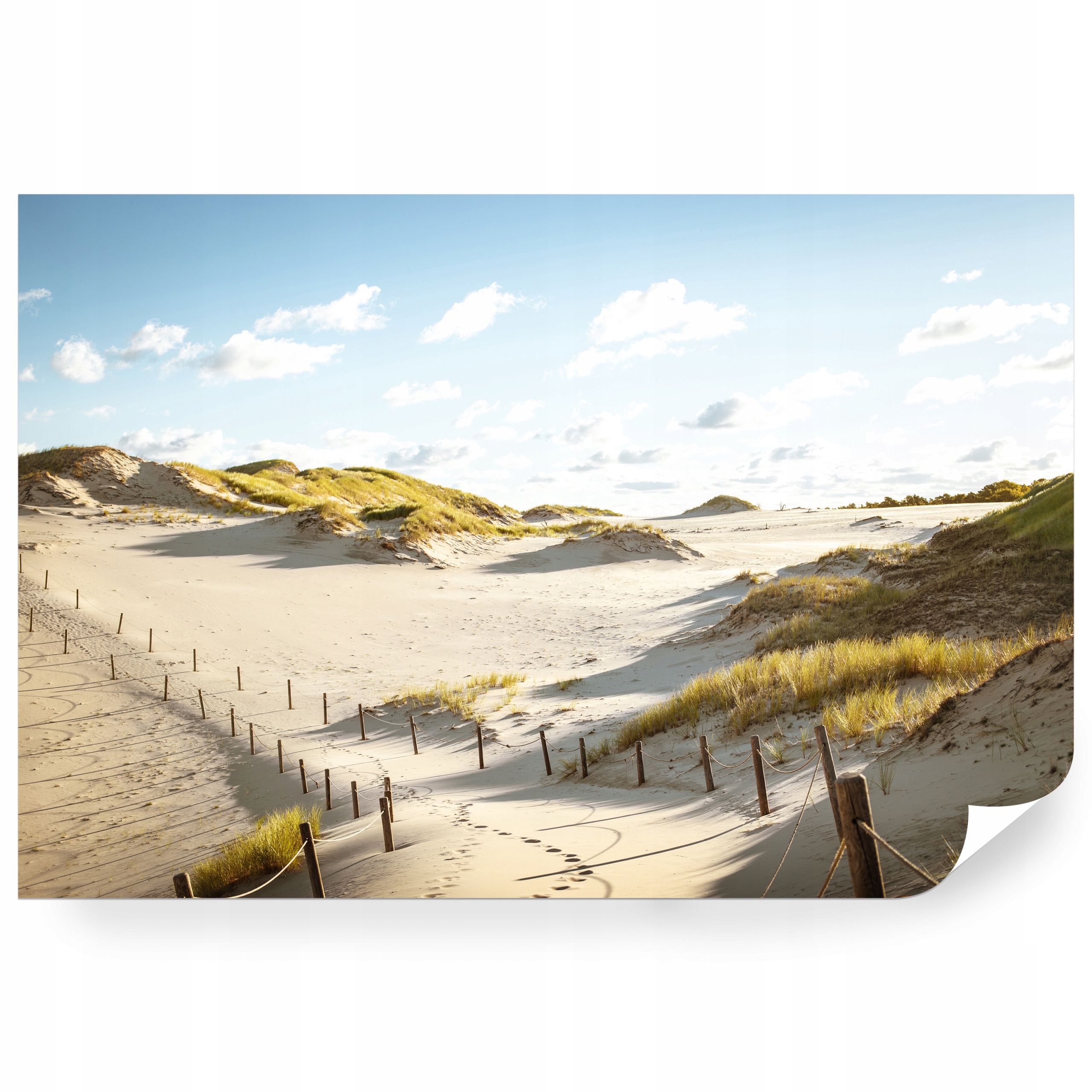 Samolepiaca fototapeta Púštne Duny Nad Baltikom 270 x 180 cm