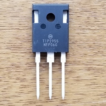 Tranzystor TIP2955 Pnp, -60V, -15A