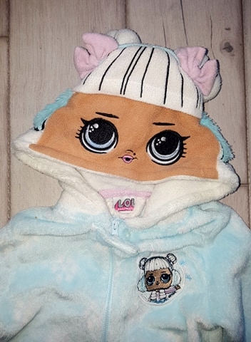 LOL SUPRISE śliczna piżama pajacyk 4-5 l cudna Kod producenta 22
