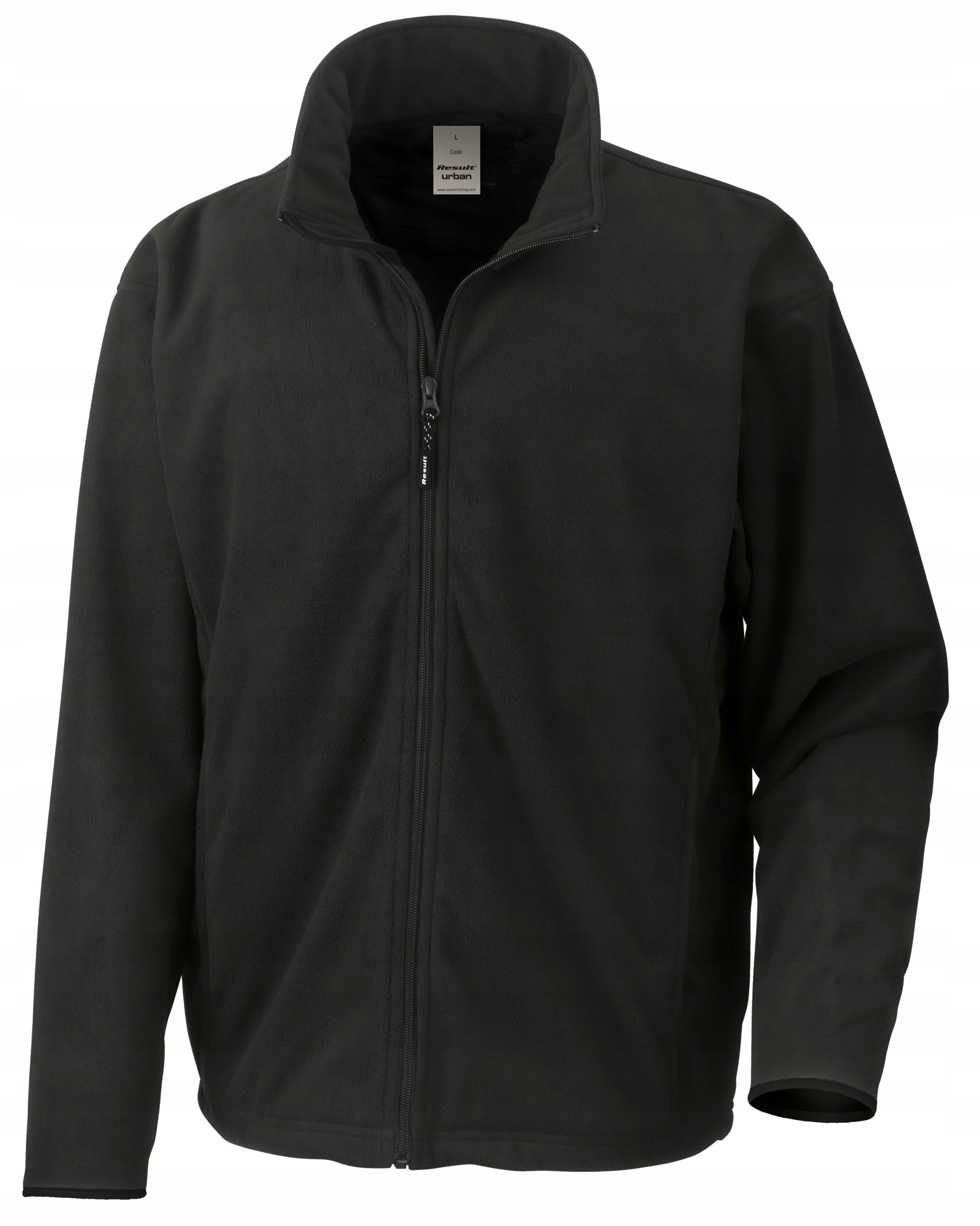 Pánský rozepínací fleece Extreme Černý vel. XL