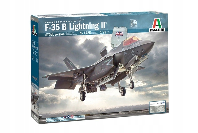 Model plastového letadla F-35 B Lightning II