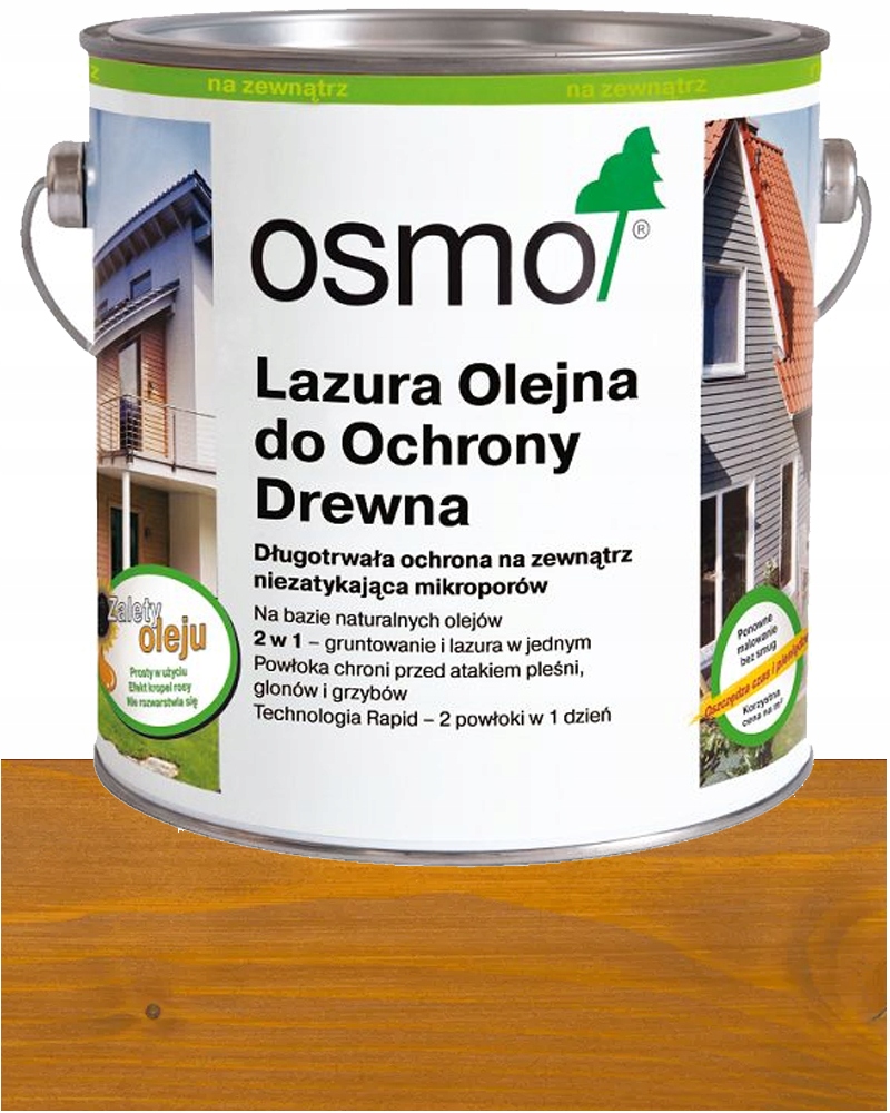 Osmo Olejová lazúra Olejový olej na drevo 706 Dub 2,5L