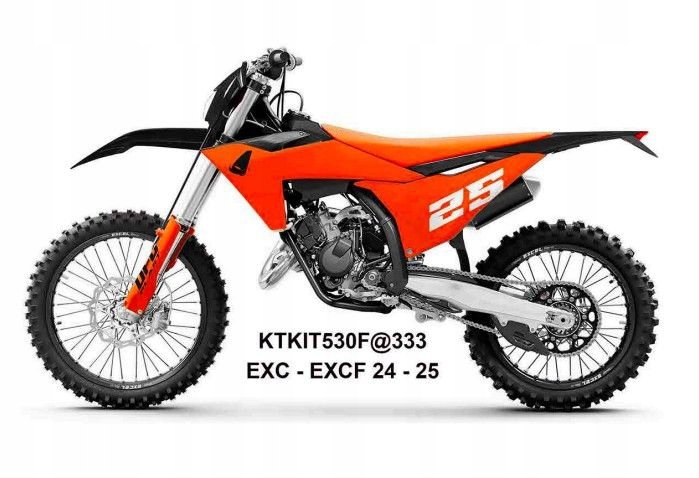 Sada Plastov Ktm Exc-f 250 350 450 500 '24-'25