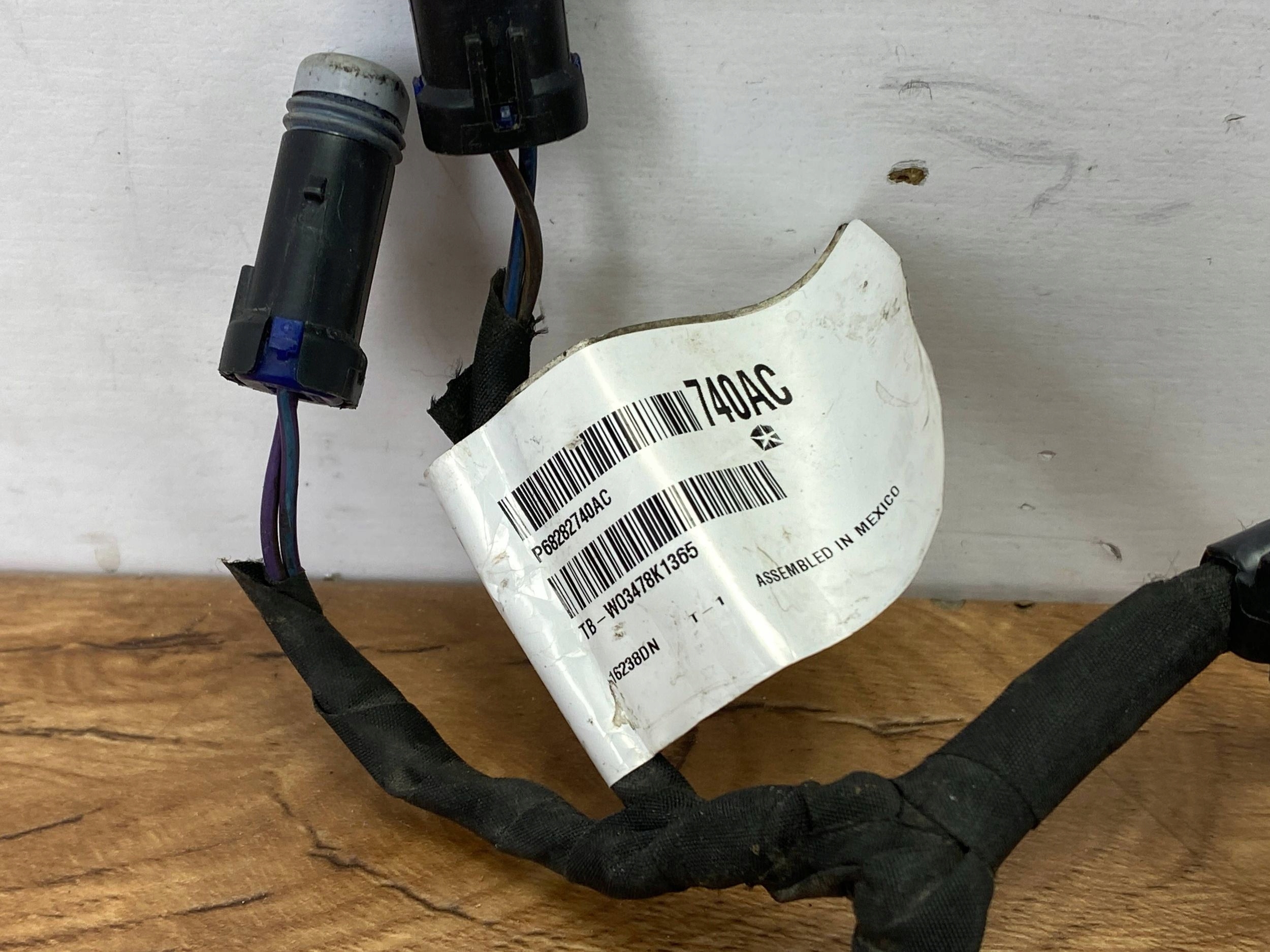 cablaggio elettrico fanali luci Jeep Wrangler JL 2018+