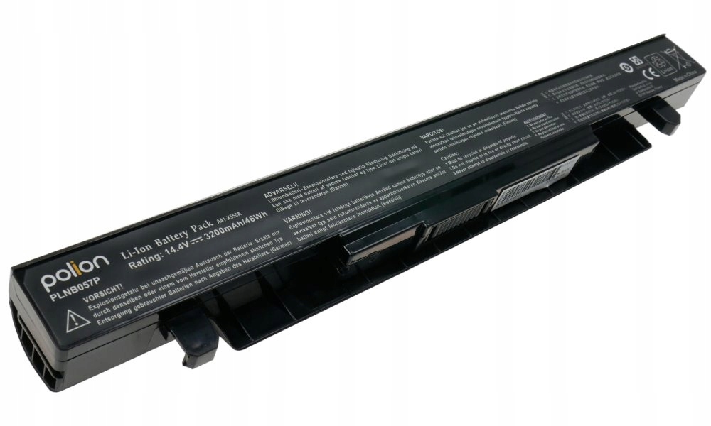 Trx Baterie Polion A41-X550A pro notebooky Asus A450 A550 R510 R513C 3200