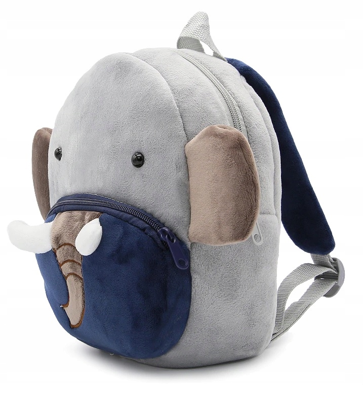 plyšový ruksak pre sloníka predškolského veku D005 Ďalší hrdina