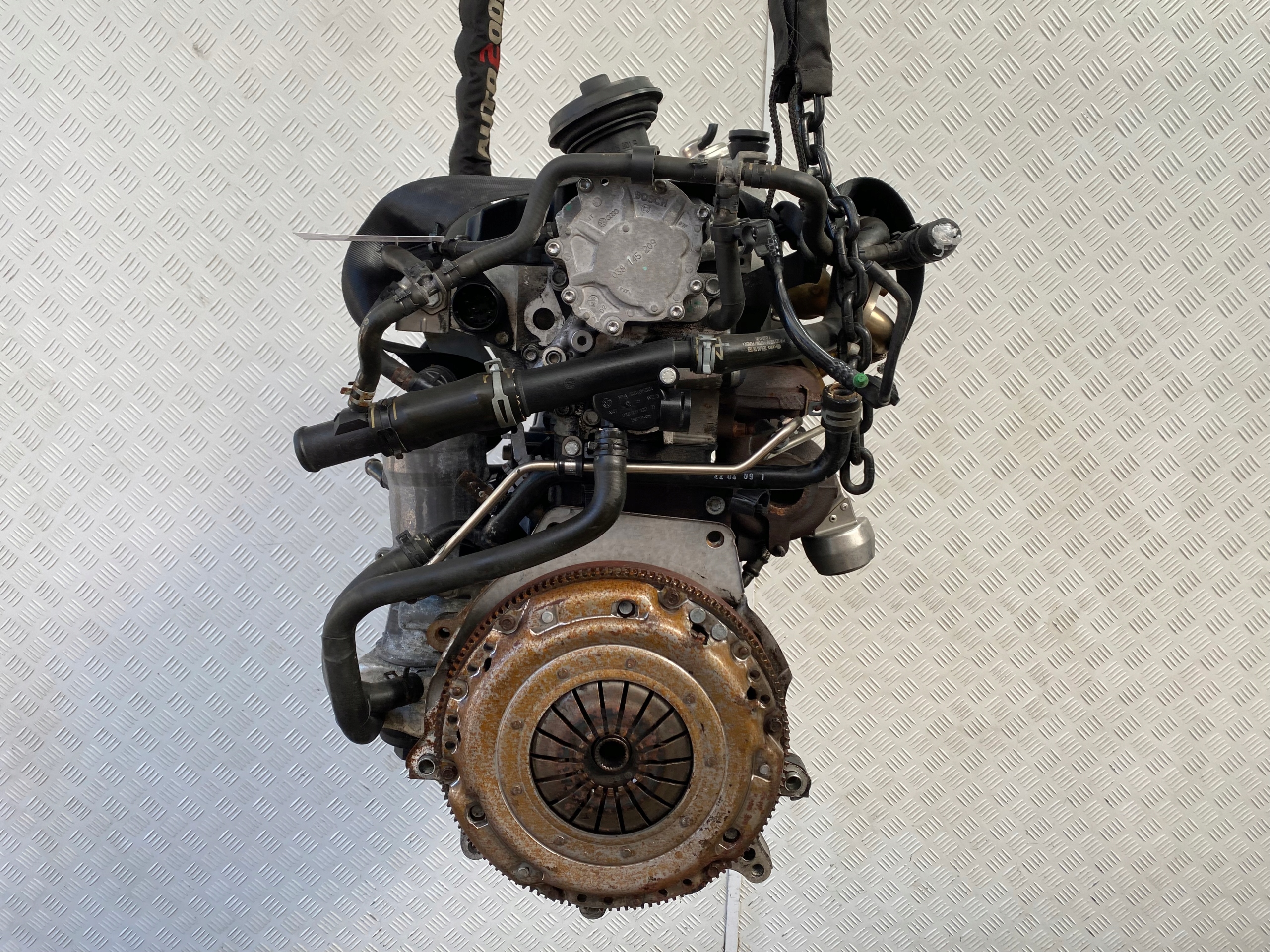 SKODA FABIA ROOMSER II 07-10 1.9 TDI engine complete BSW 105KM