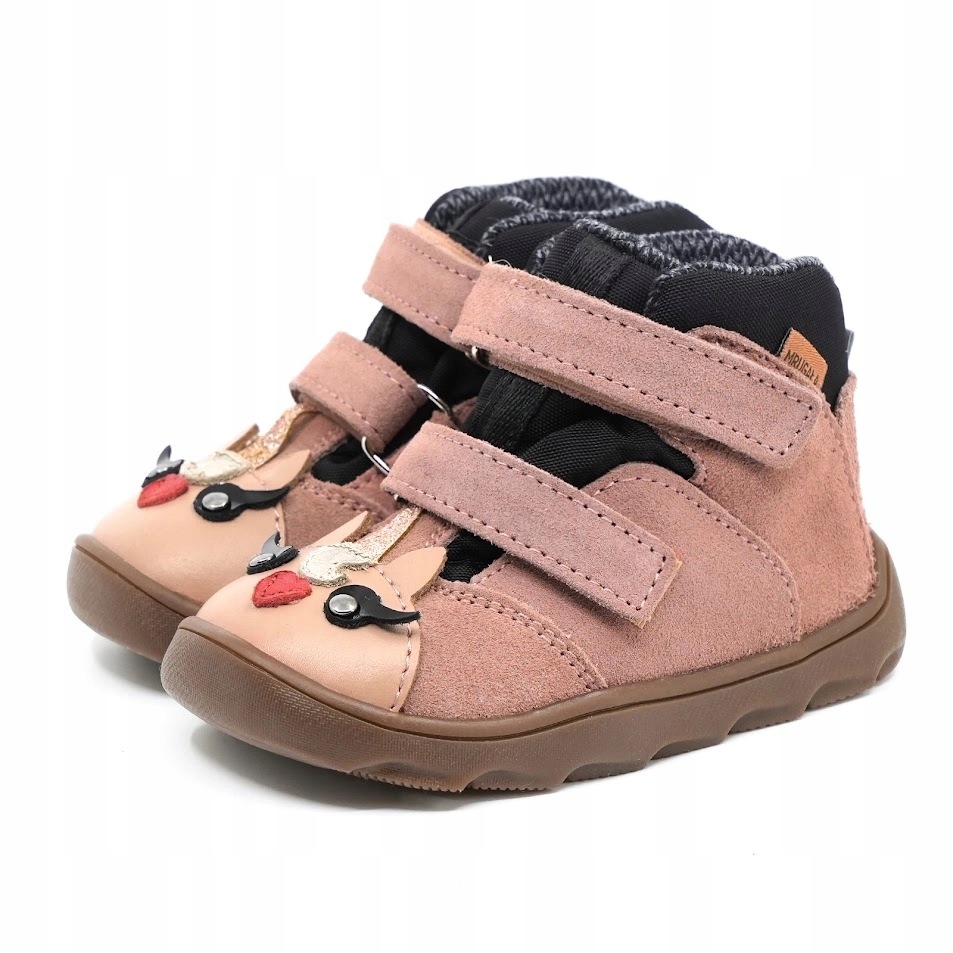 Mrugała- Trzewiki Ocieplane Wodoodporne Barefoot Neko Ponny Rosa 20-25 20