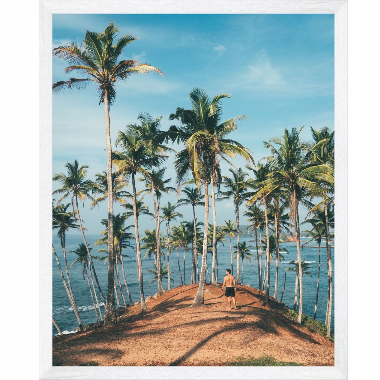 

Ramka Na Zdjęcia Biała Foto Rama A4 21x29,7 cm