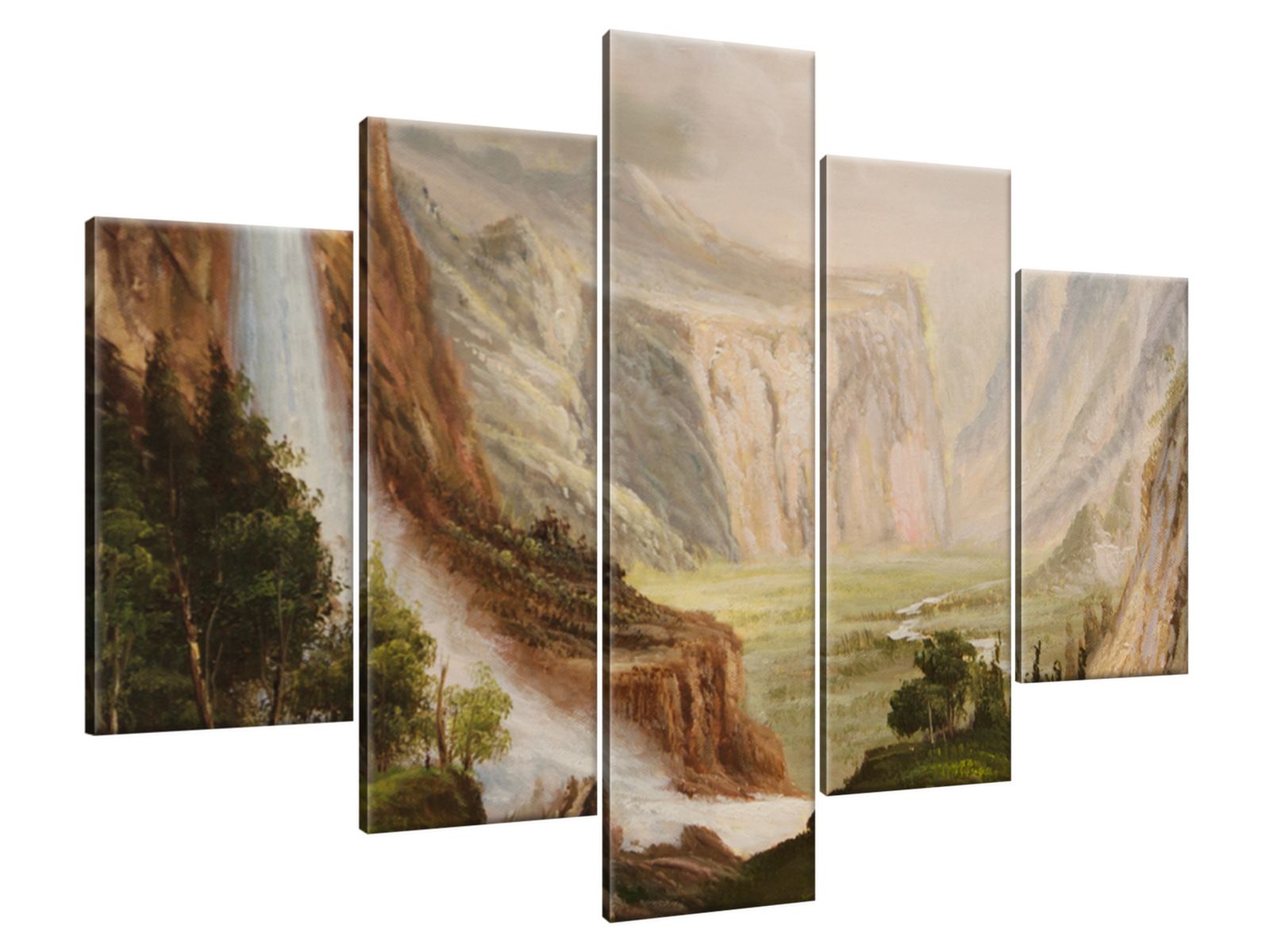 

Obraz Drukowany 150x105 Górski wodospad twórczość