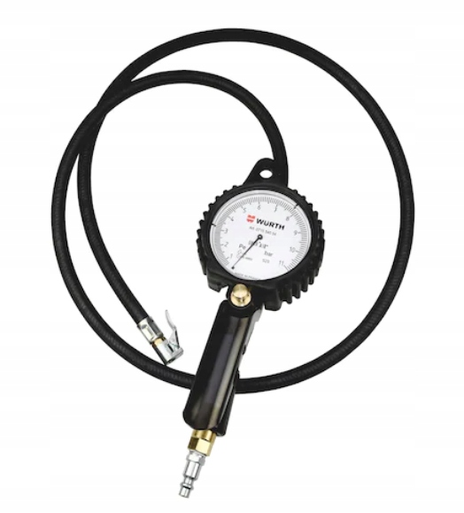 Wurth Manometr – Přístroj Pro Nafukování Kol Eurodainu 071554054
