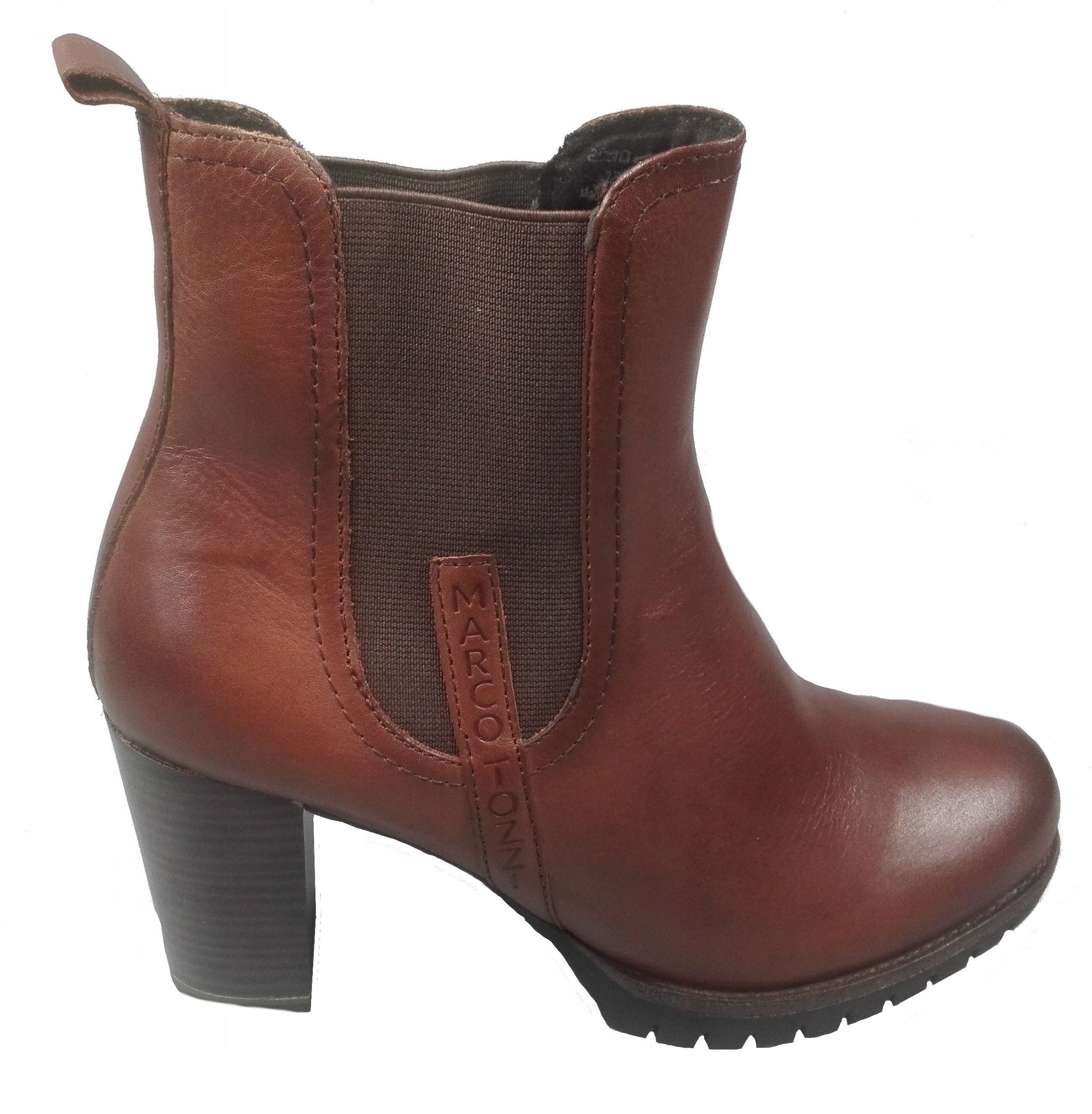 Marco Tozzi Kotníkové Boty 2-25447-29 Cognac r37