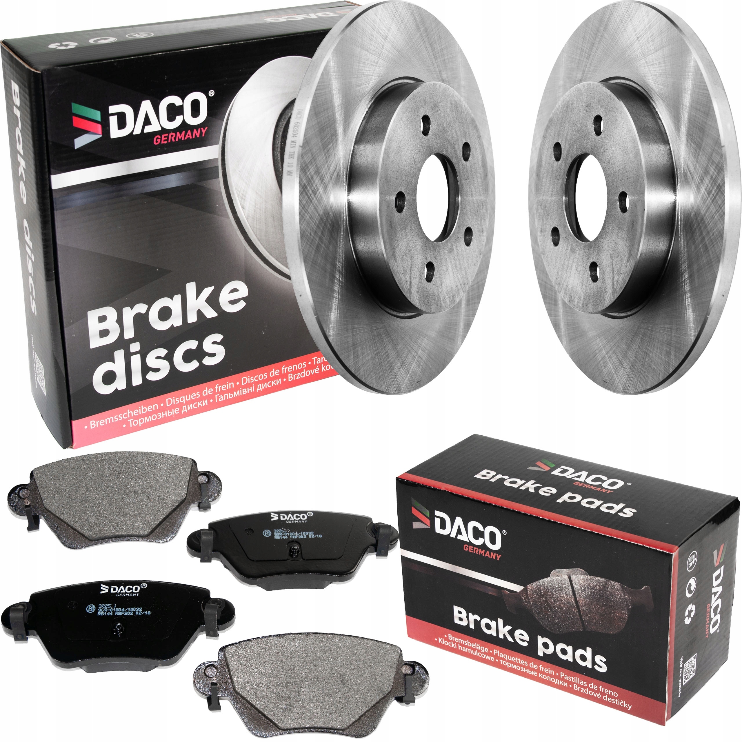 Диски і колодки задні Daco Ford Mondeo Mondeo II MK3