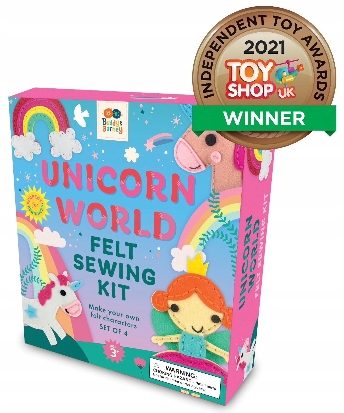 ZABAWKA KREATYWNA DO KĄPIELI Zabawki dla dzieci Filcowe JEDNOROŻCE WRÓŻKA Kod producenta BAB185