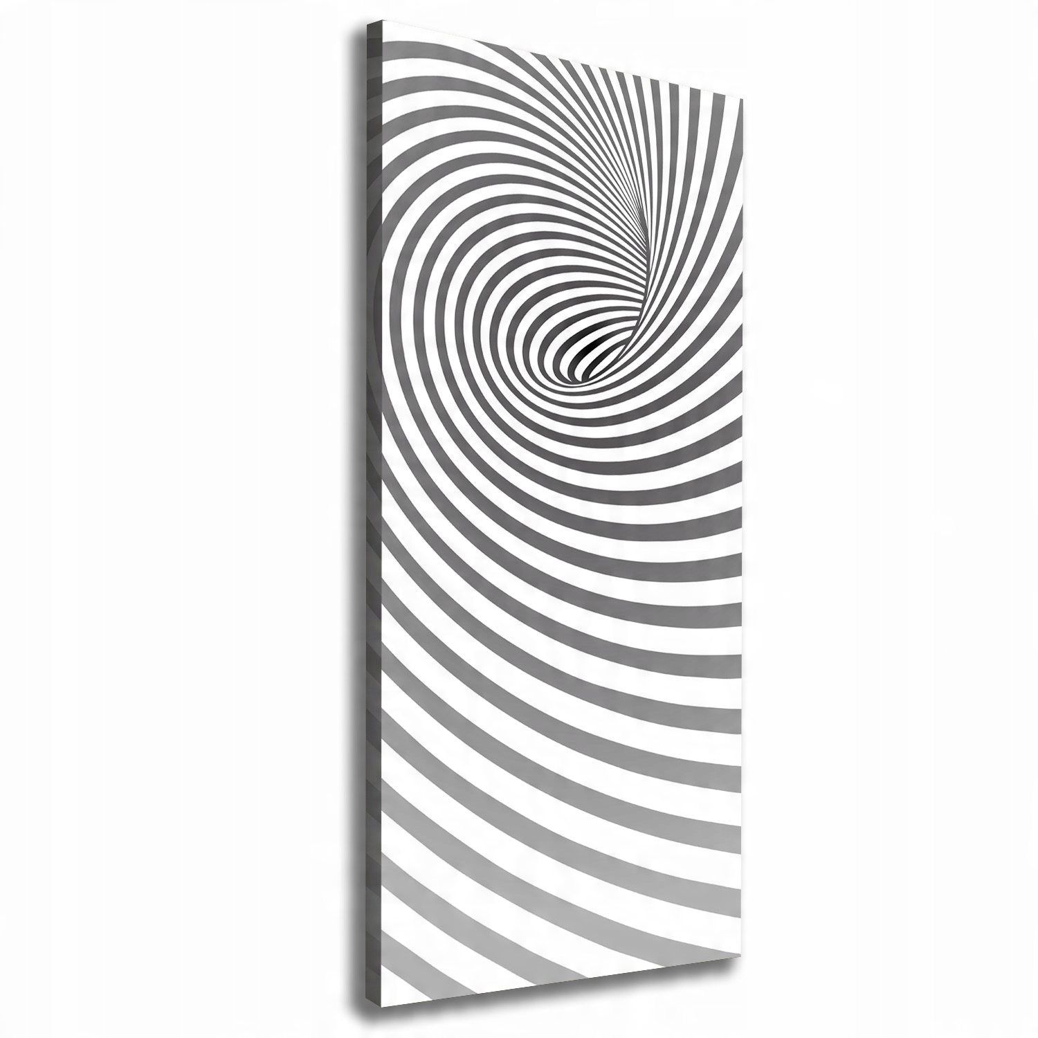 

Foto obraz na płótnie Spirala w paski 50x125 cm
