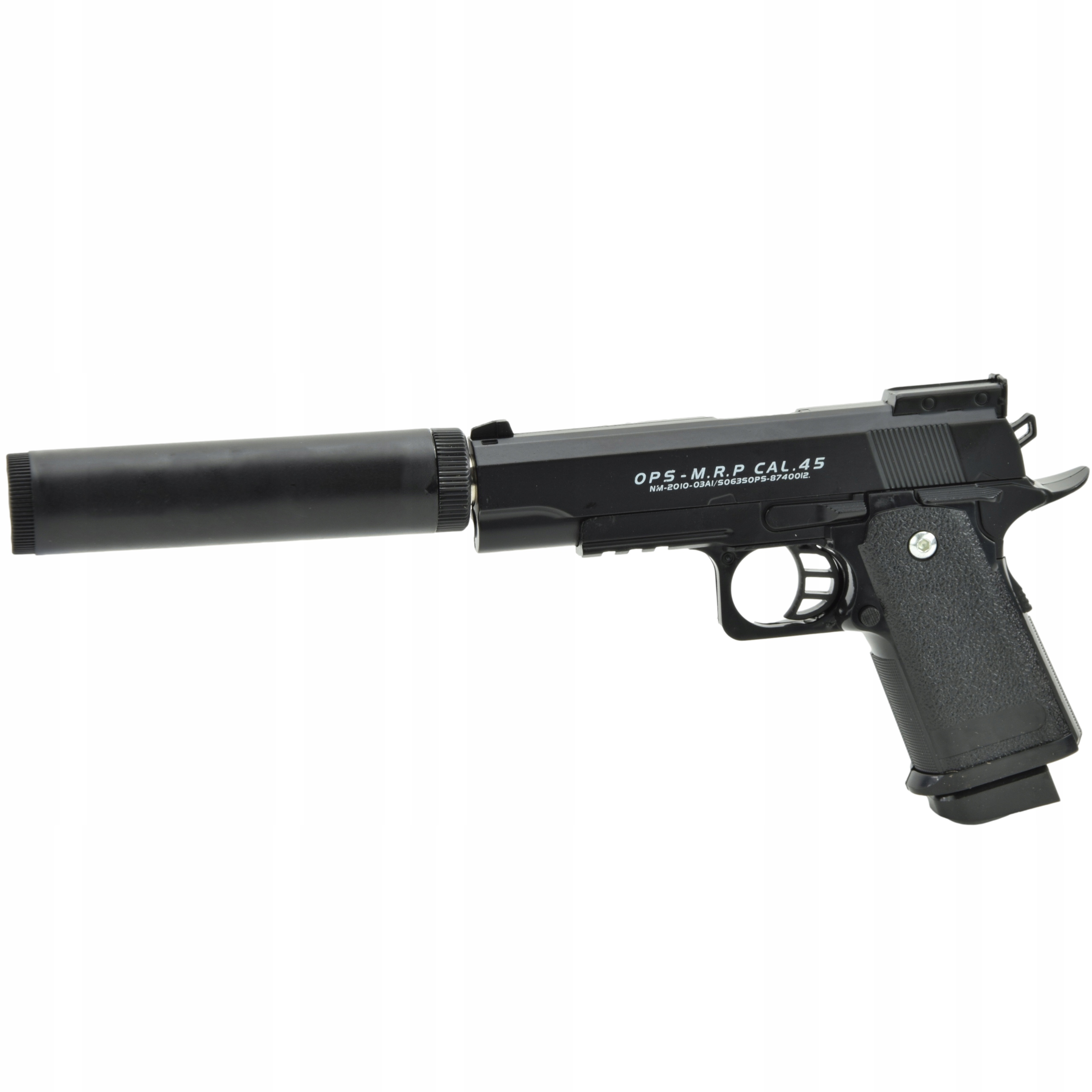 Pistolet metalowy tłumik 800 kulek gratis EAN (GTIN) 5905178379321