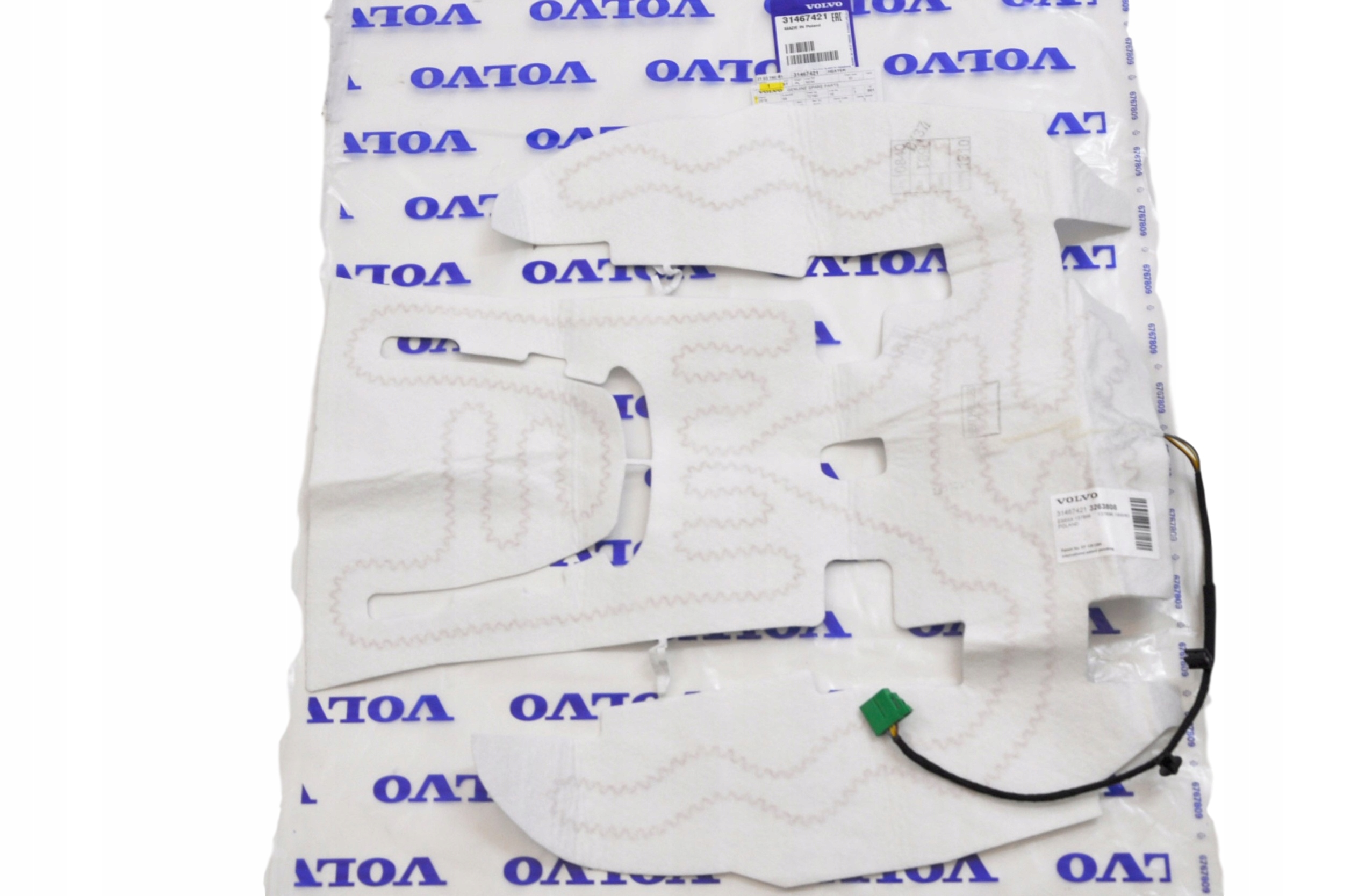 Volvo V40 V40CC vyhřívací podložka sedadla, originální díl Oe 31467421
