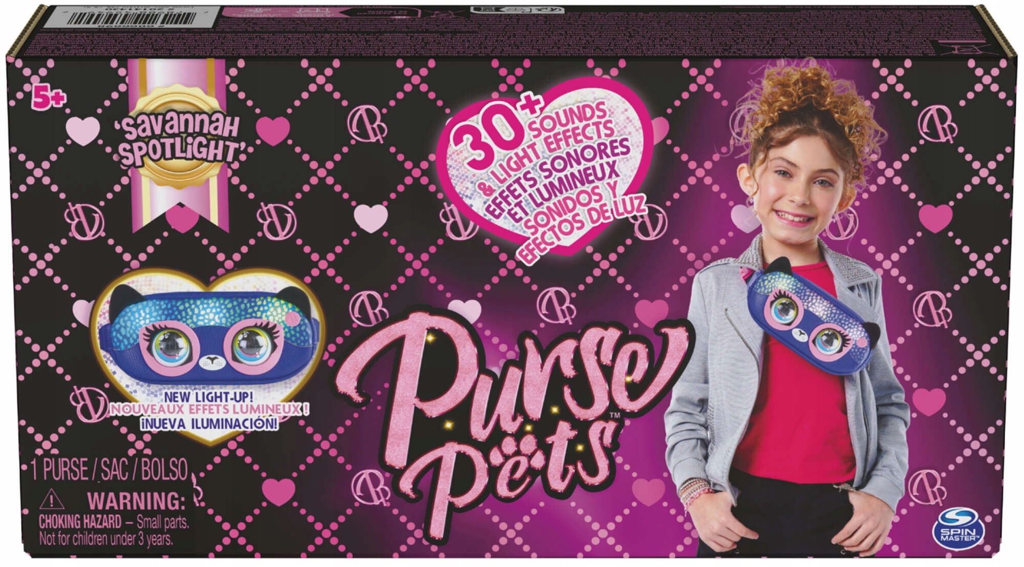 PURSE PETS INTERAKTYWNA NERKA SZASZETKA Z OCZAMI Marka Spin Master