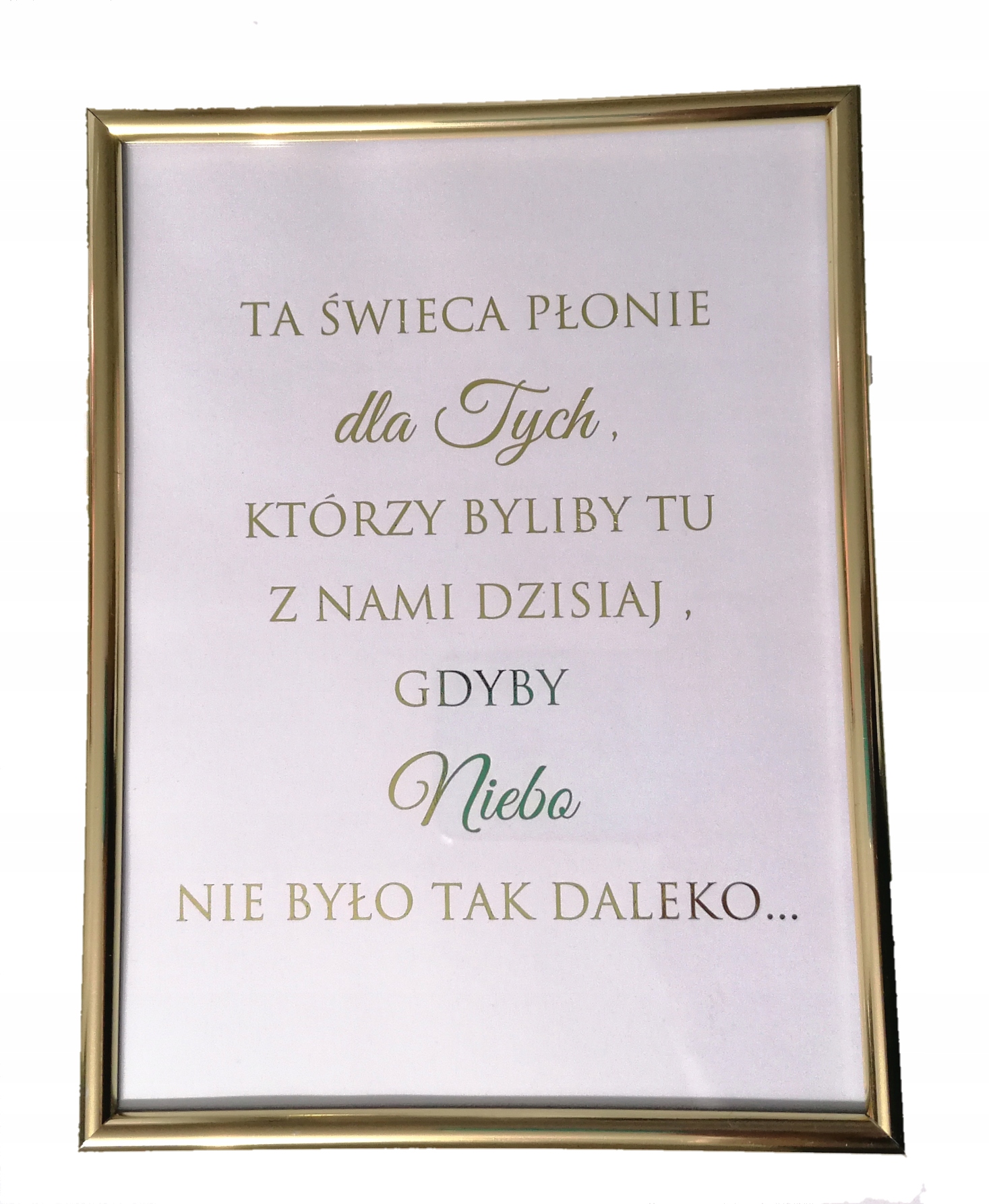 

Ramka podziękowania