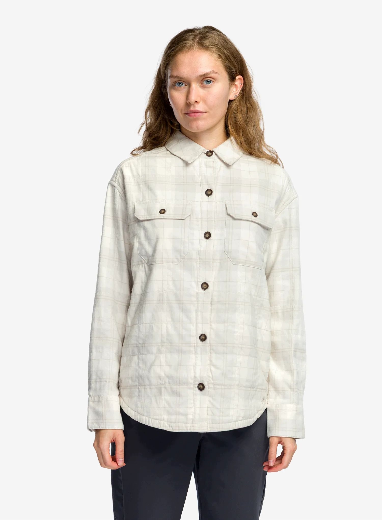 Koszula turystyczna damska Royal Robbins Vista Flannel Shacket chalk S
