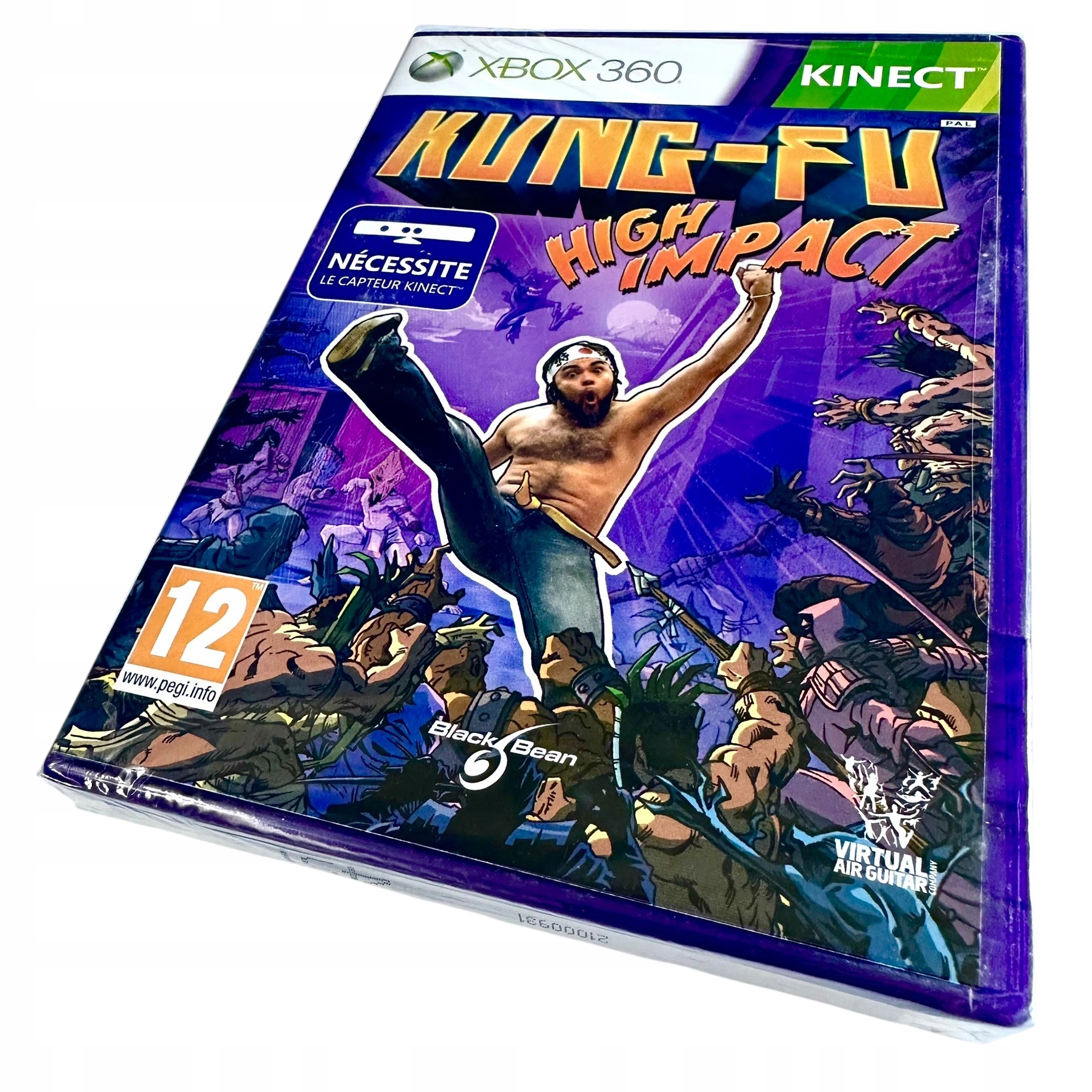 Kung-Fu High Impact (niemiecka okładka) Xbox 360 pudełkowa