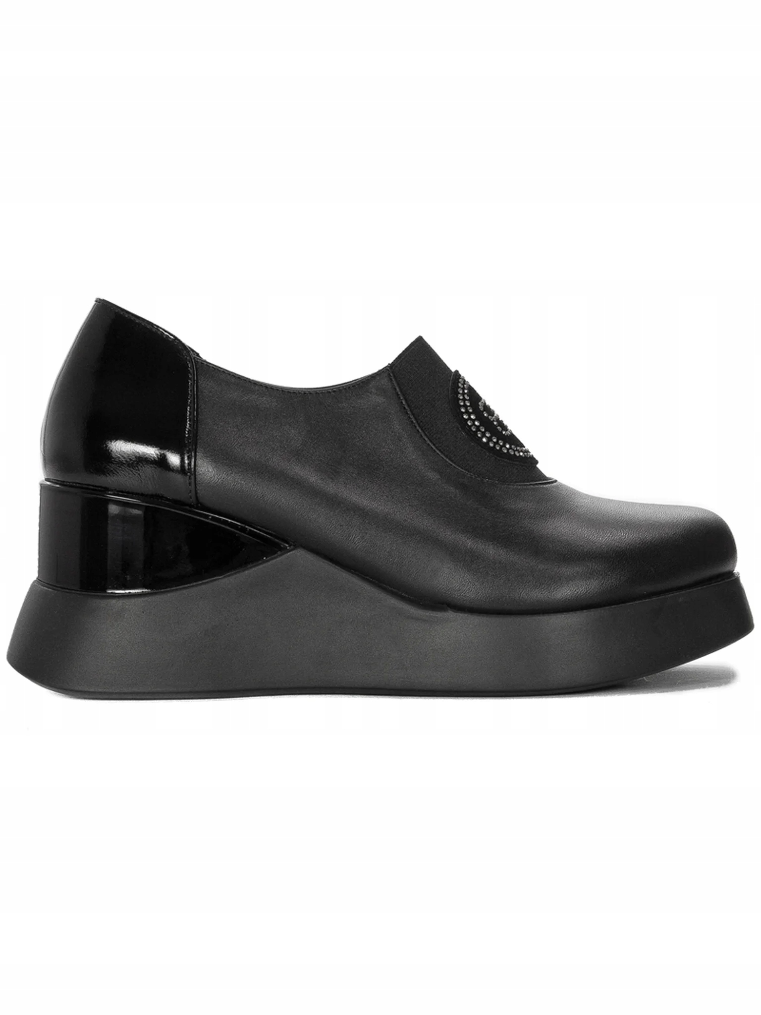 Dámské polobotky Boccato 034.1343.651.372 černé 36, Černá