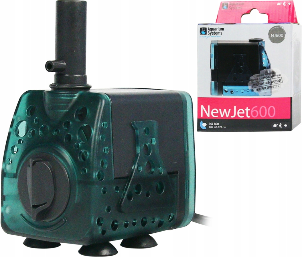

Aquarium Systems NewJet 600l/h 9W Pompa obiegowa