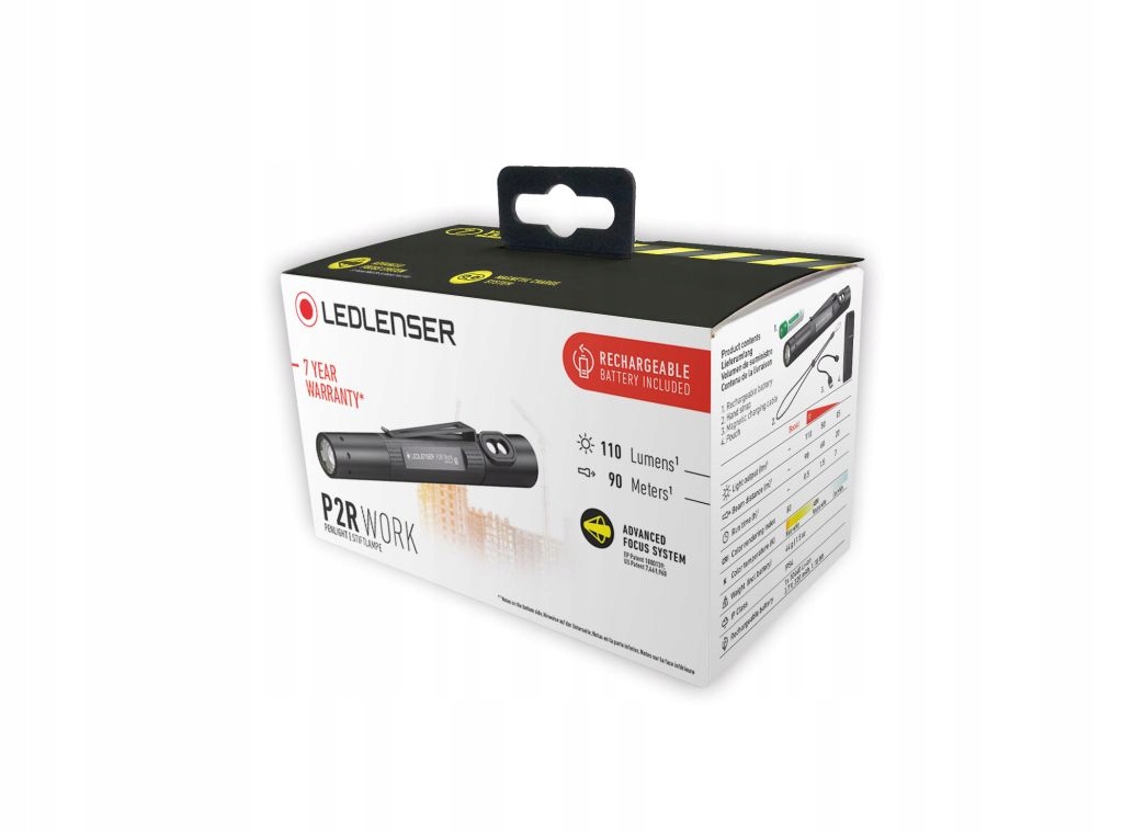 Latarka inspekcyjna P2R Work Led lenser 110 lm AKU Producent code 502183