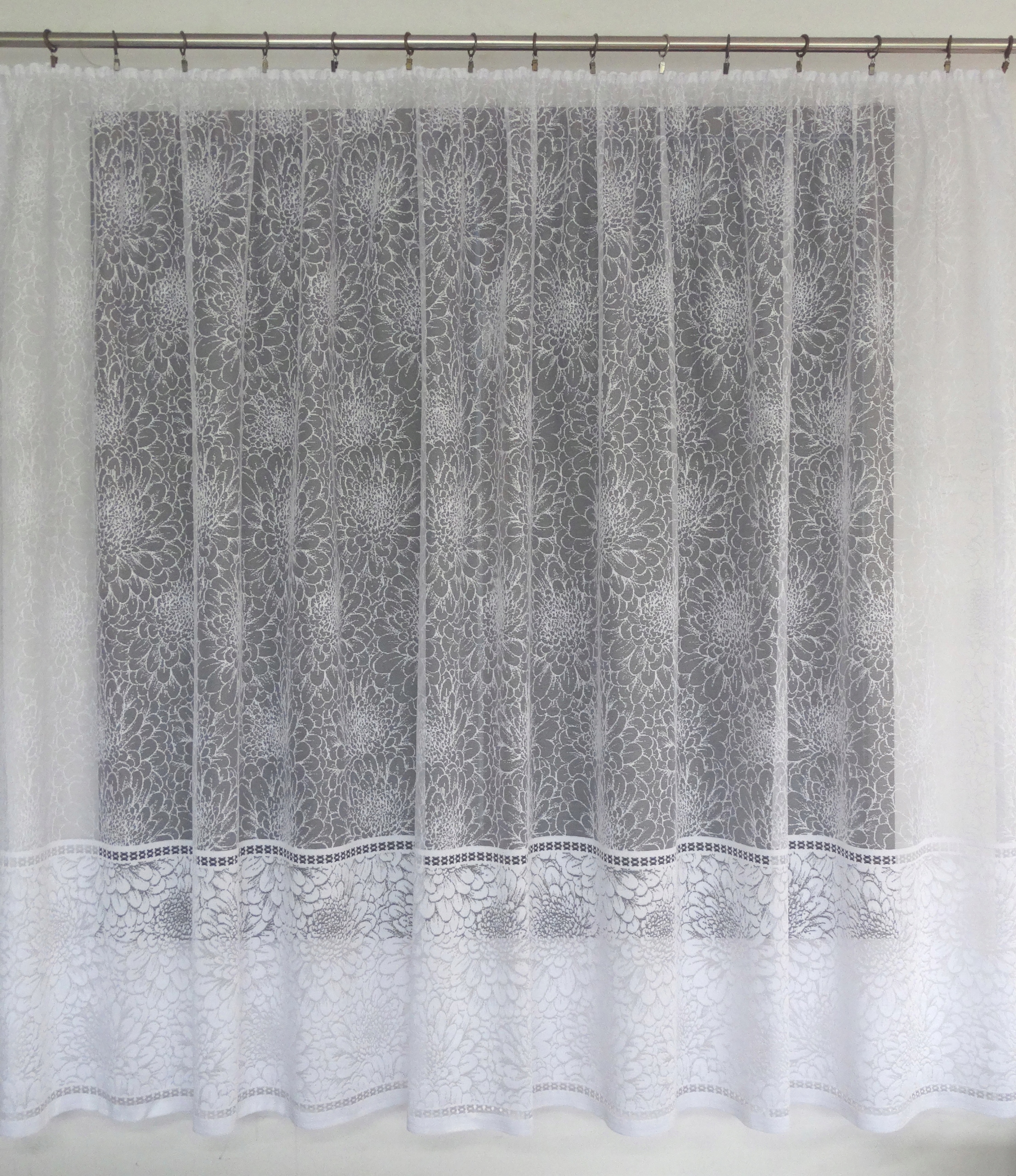 Mg Záclona 619/91 Bílá 350x160 hotová s páskou M