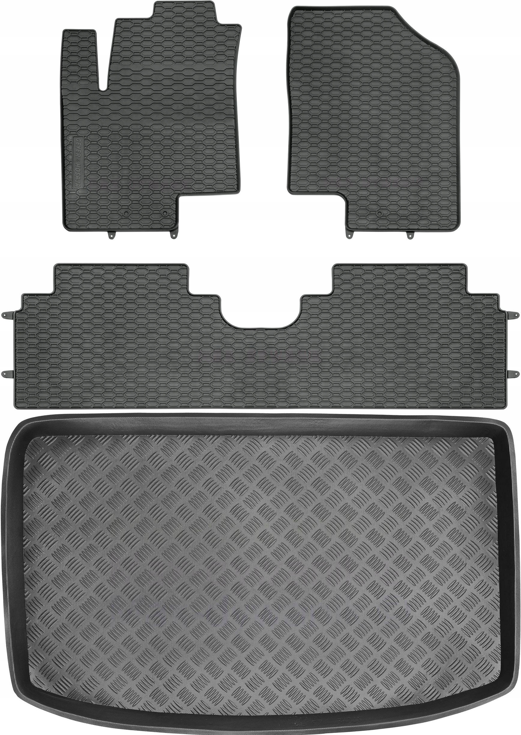 Kia Venga Minivan 2009-2017 Koberce rohož