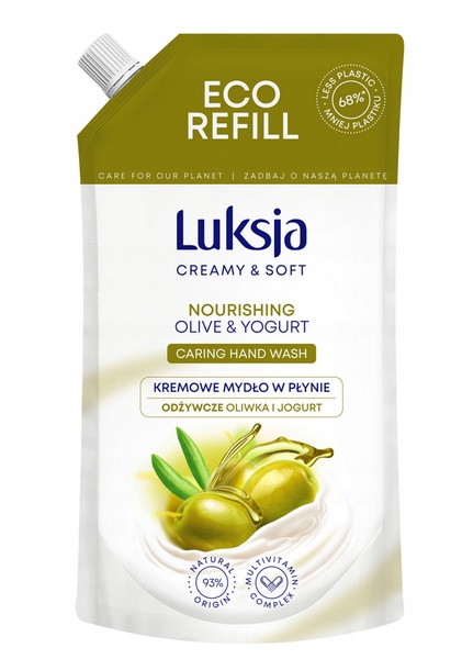 

Luksja Mydło w płynie Oliwka zapas 400ml