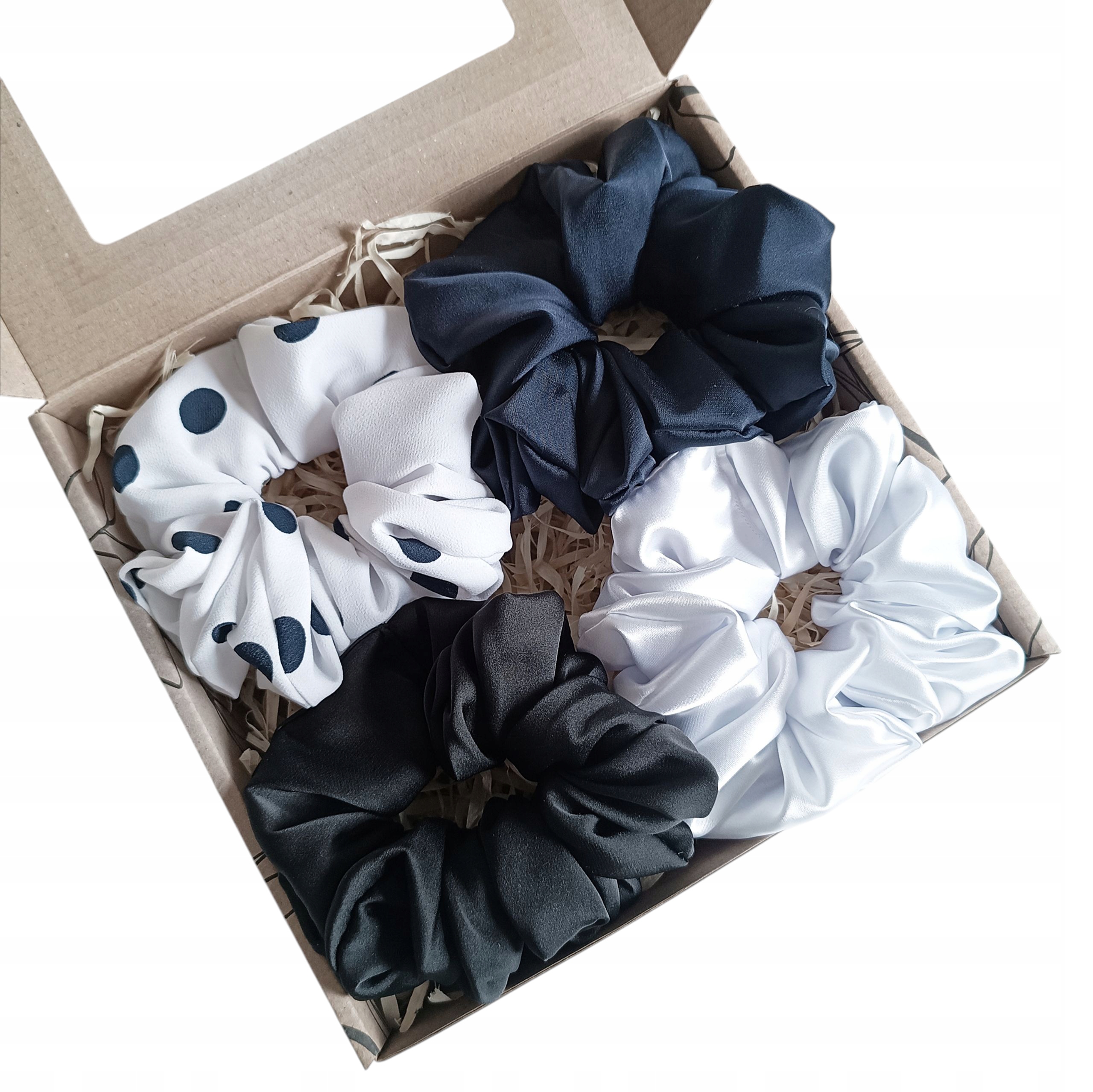 Dárkový Box Pro Ni – Sada Gumiček Do Vlasů Scrunchie – „škola“