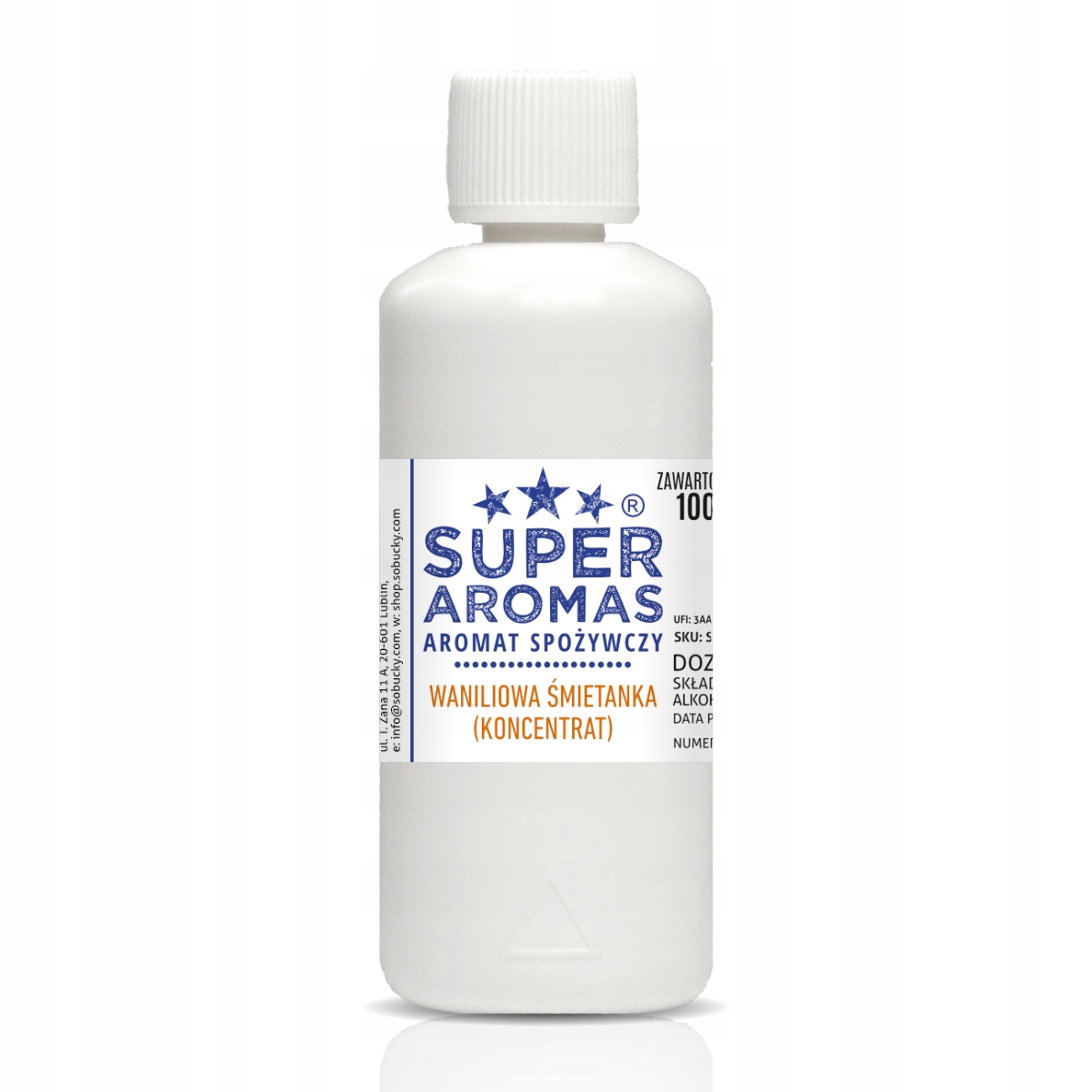 Aromas Potravinářská vůně Vanilková smetana (koncentrát) 100 ml