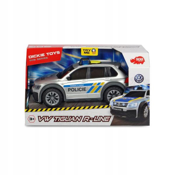 Policejní auto Vw Tiguan R-Line česká verze