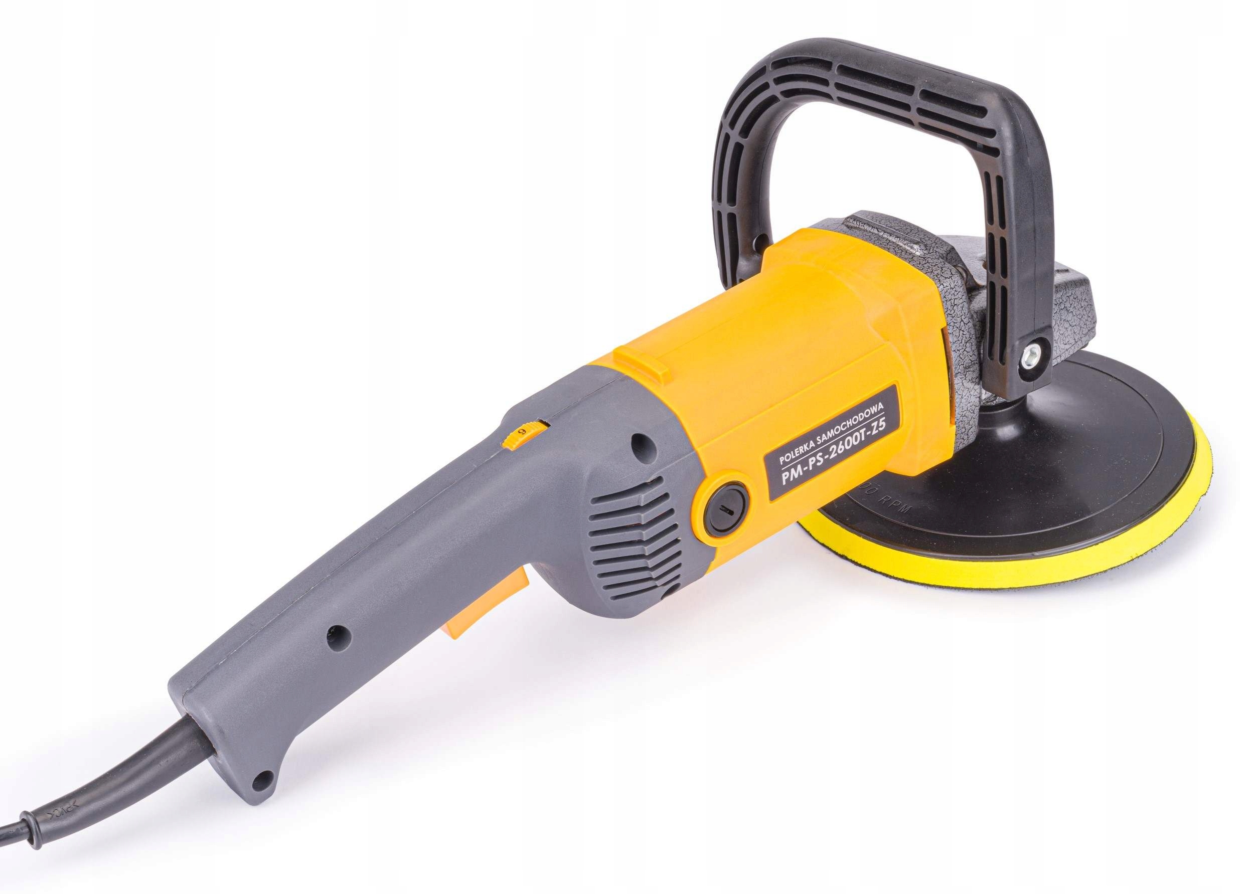 Polerka SAMOCHODOWA Do Lakieru 2600W 4x Gąbka Filc Waga urządzenia 3 kg