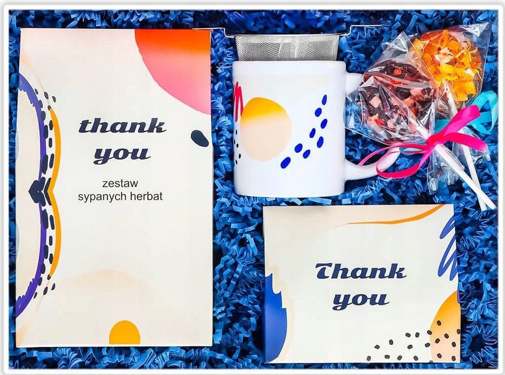 Personalizowany Zestaw Box Kawa Herbata Premium Dla Nauczyciela